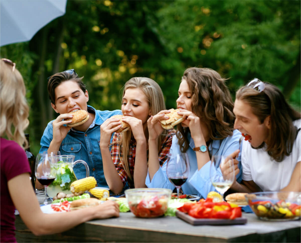 Horeca comida saludable comida vegana