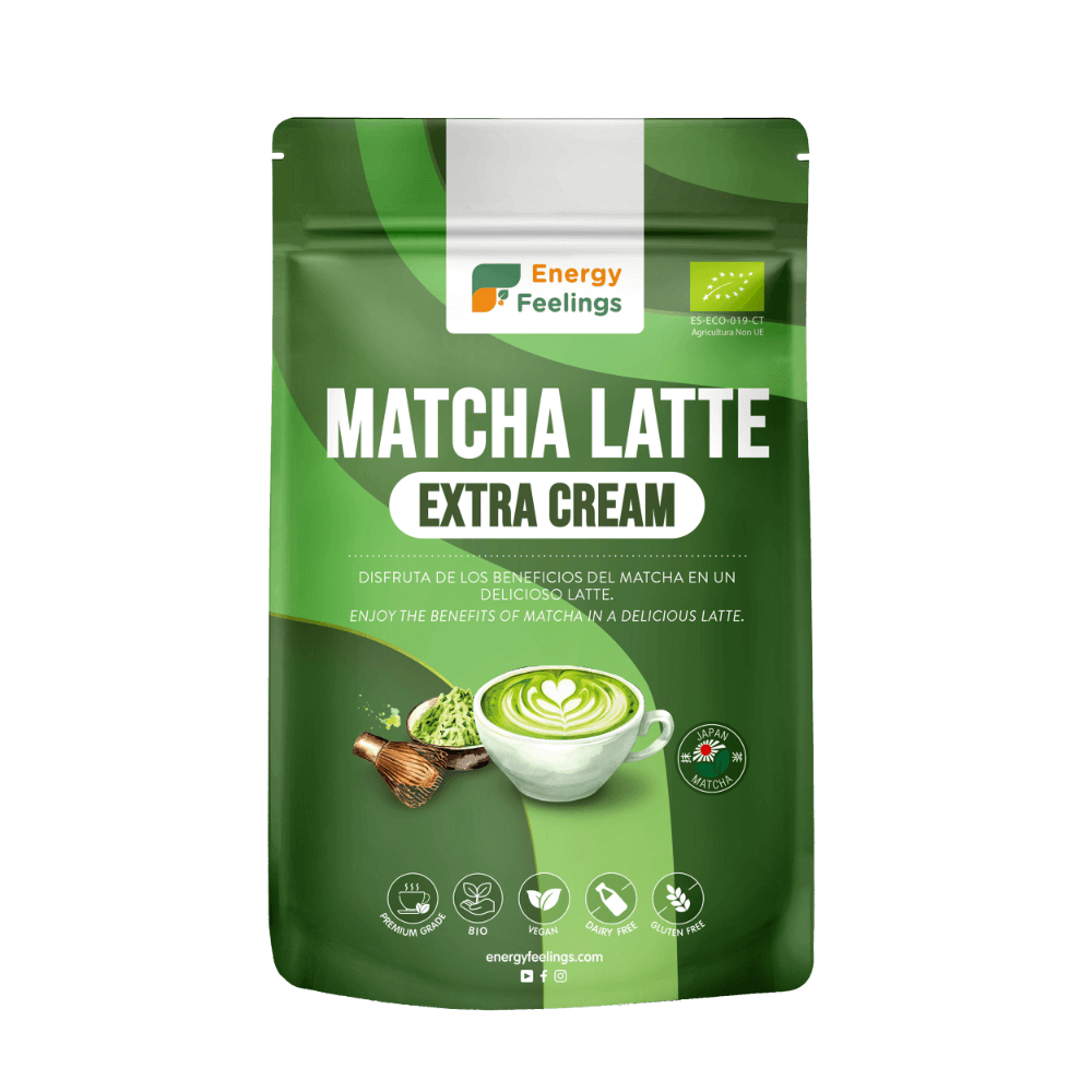 MATCHA LATTE EXTRA CREAM front-500g_8436565927025
